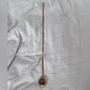 Dean Davidson Long Pendent | Gold with Dual Sided Pendent